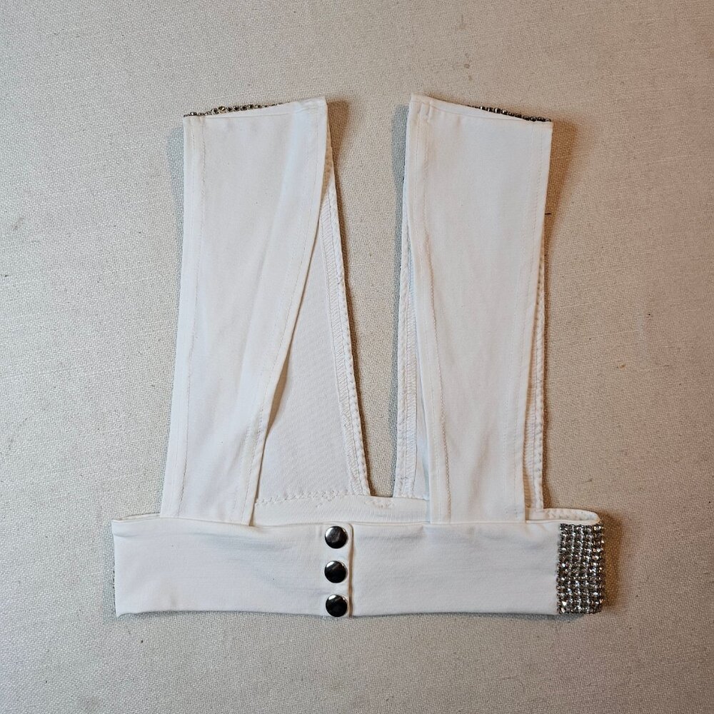 Geebin Flores Rhinestone Top - Size M - Picture 4 of 10